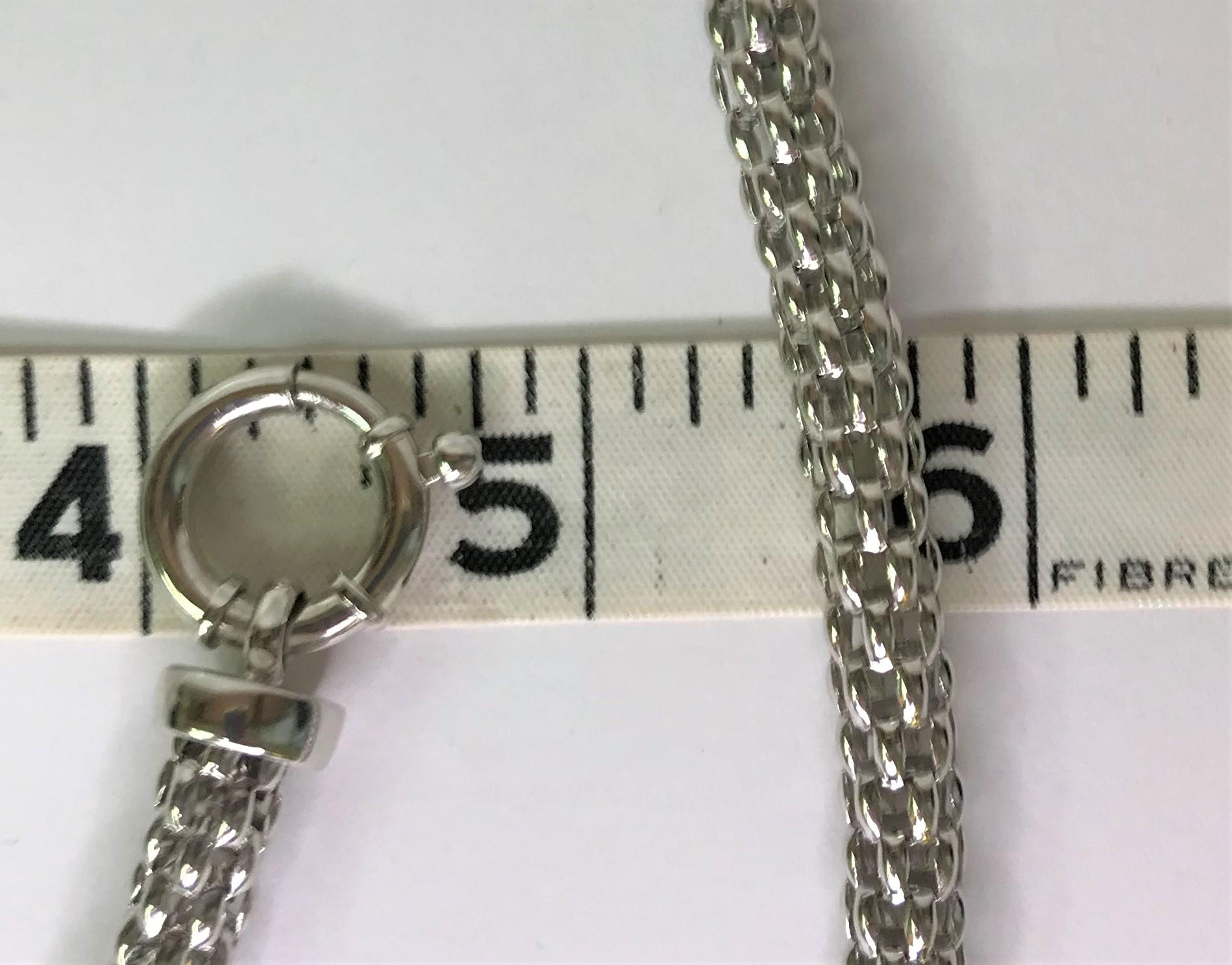 N.S. Friedman Sterling Silver Necklace In New Condition For Sale In Cincinnati, OH