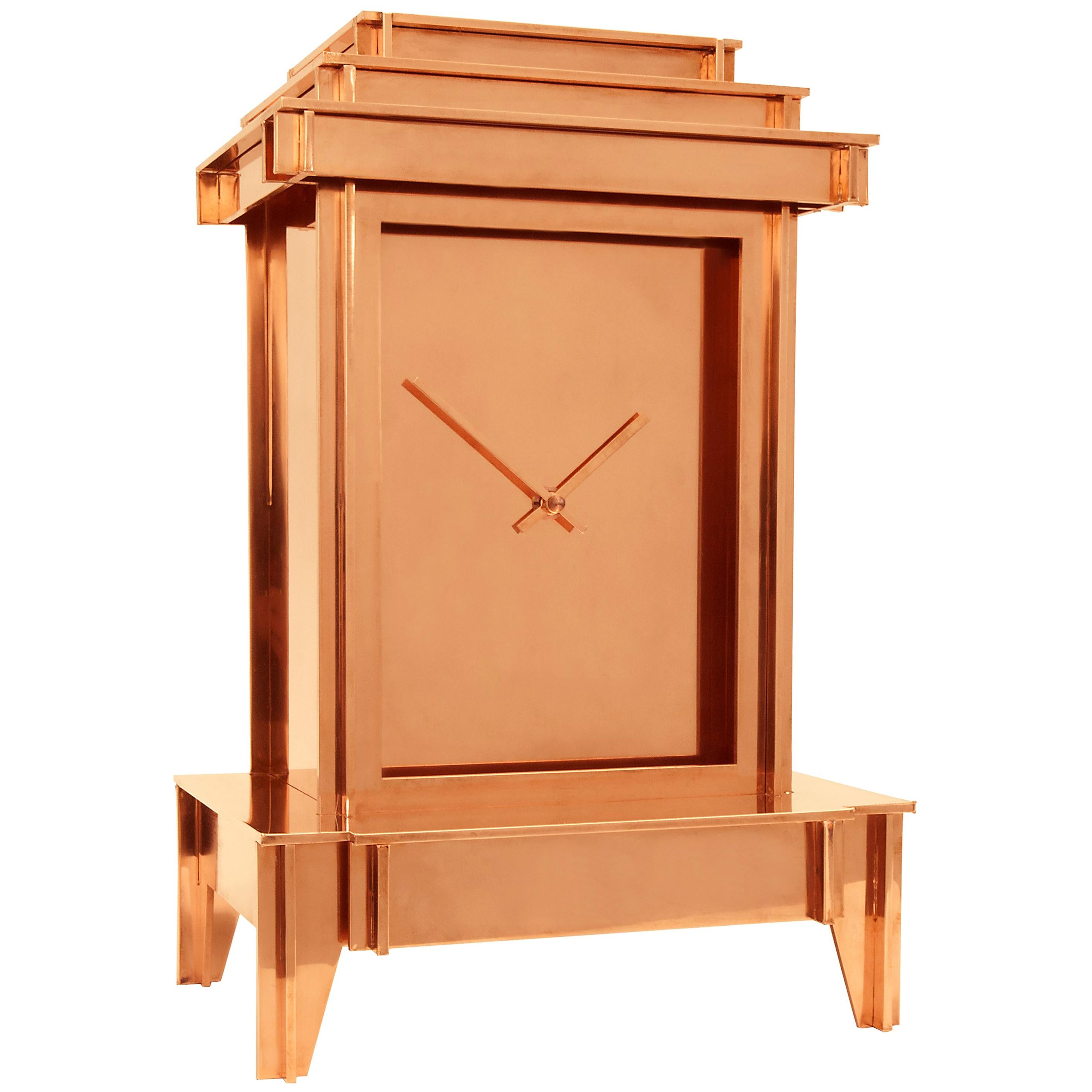 NSNG One More Time Clock Copper-Plated