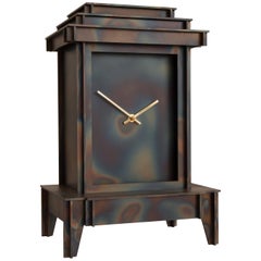 NSNG One More Time Clock riscaldato in corten