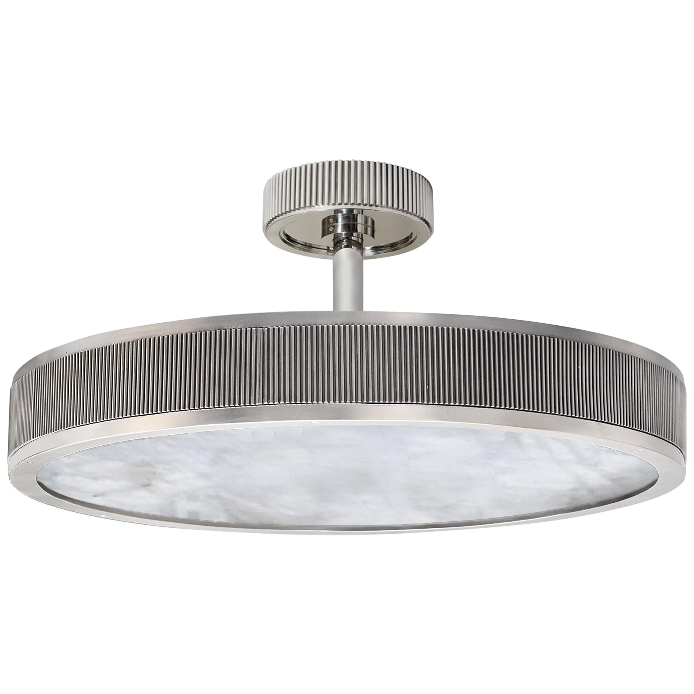 NSR18 Rock Crystal Semi Flush Mount by Phoenix