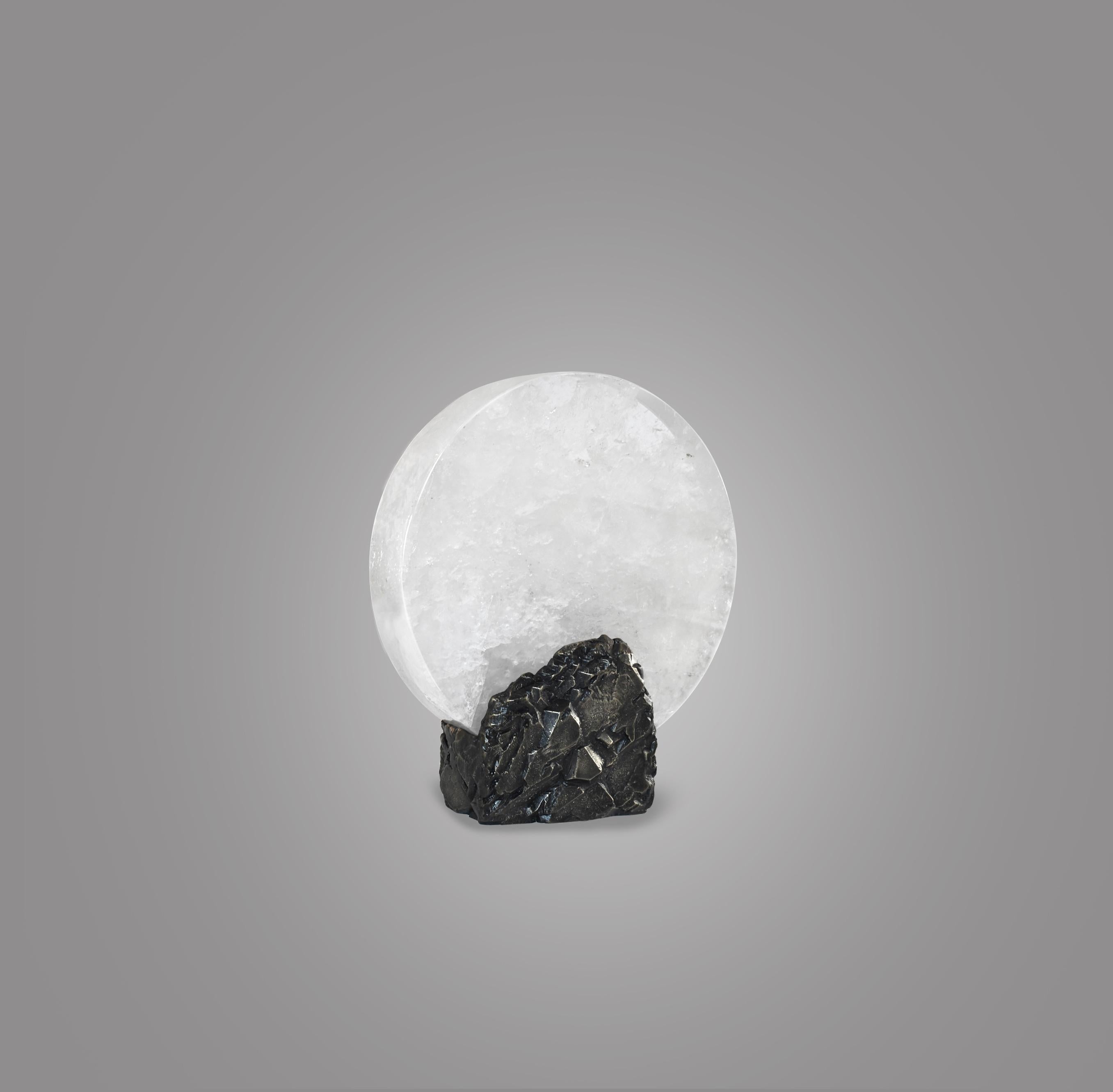 XXIe siècle et contemporain Lampe d'appoint en cristal NSS Rock de Phoenix en vente