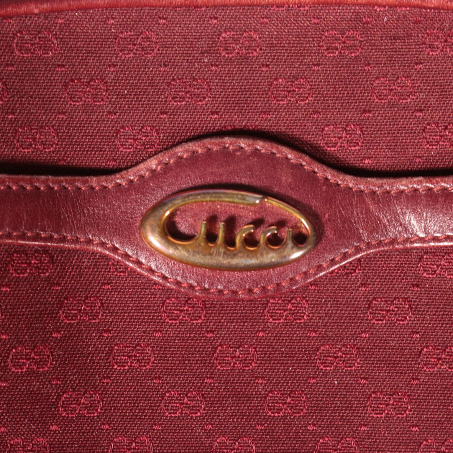 gucci burgundy purse
