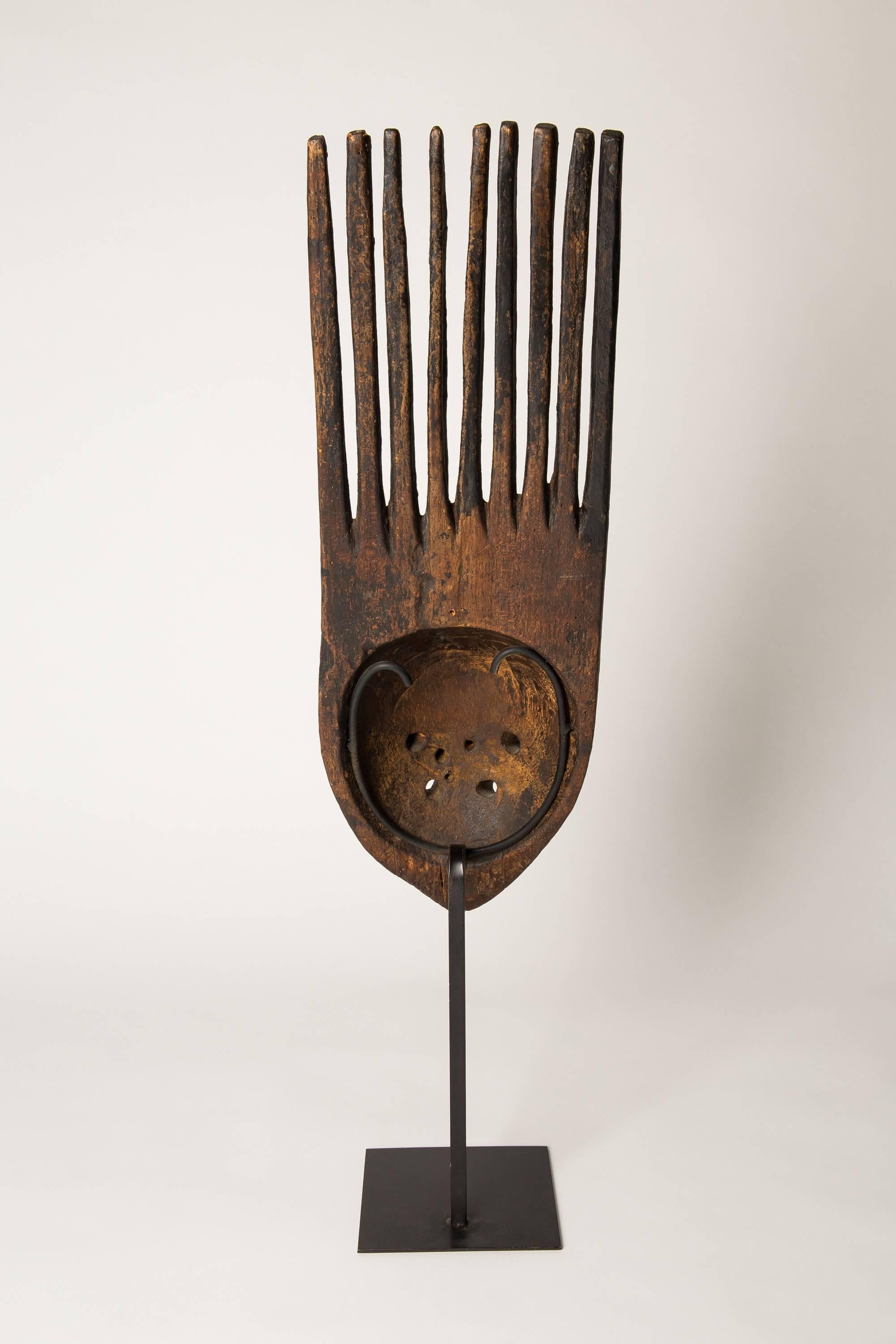 Malian N'tomo Society Mask, Bamana People, Mali, 20th Century