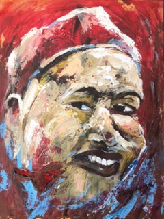 Malume, peinture sur toile