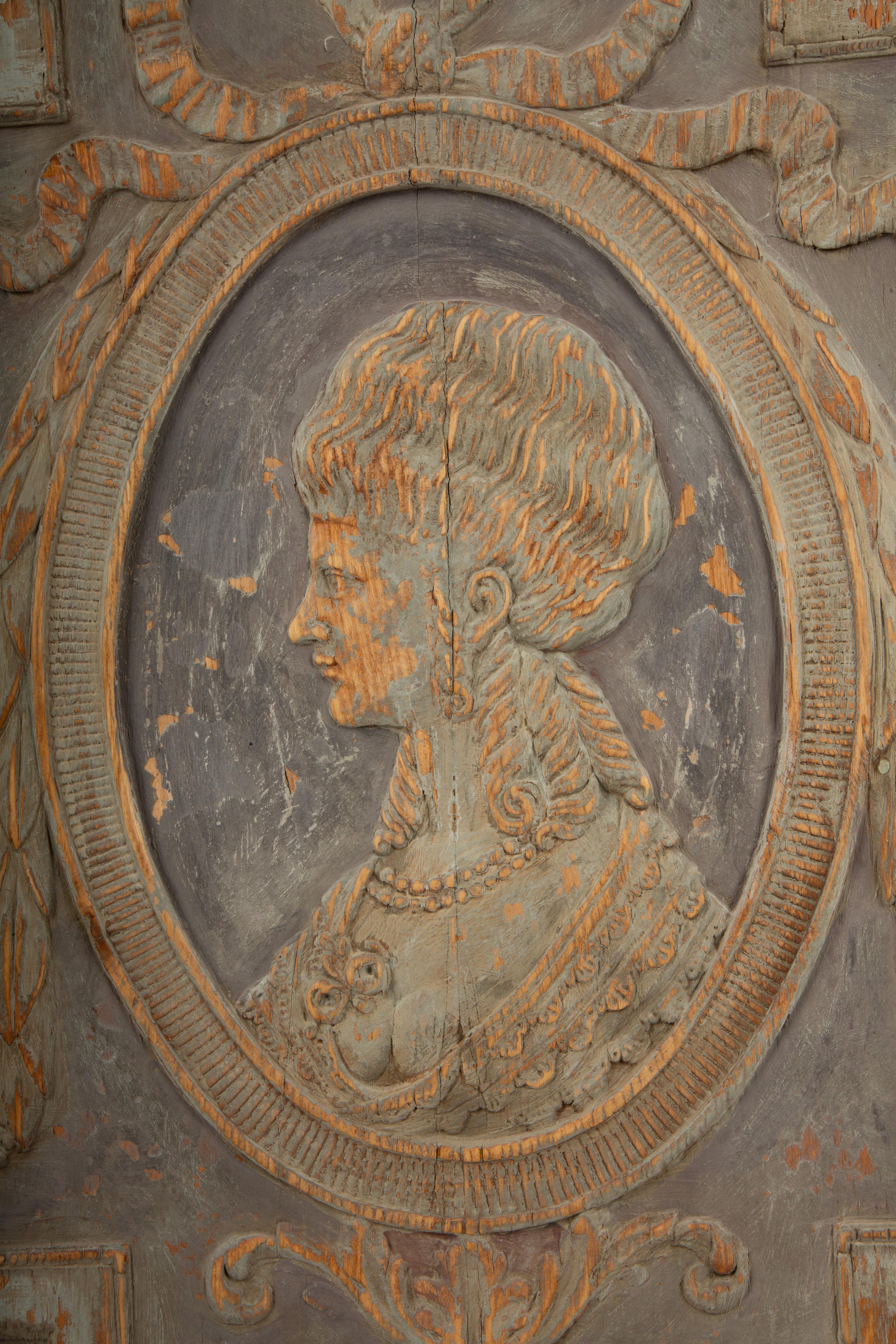Intricately Carved 18th/19th-Century Gustavian Corner Cabinet with Marble Top 1