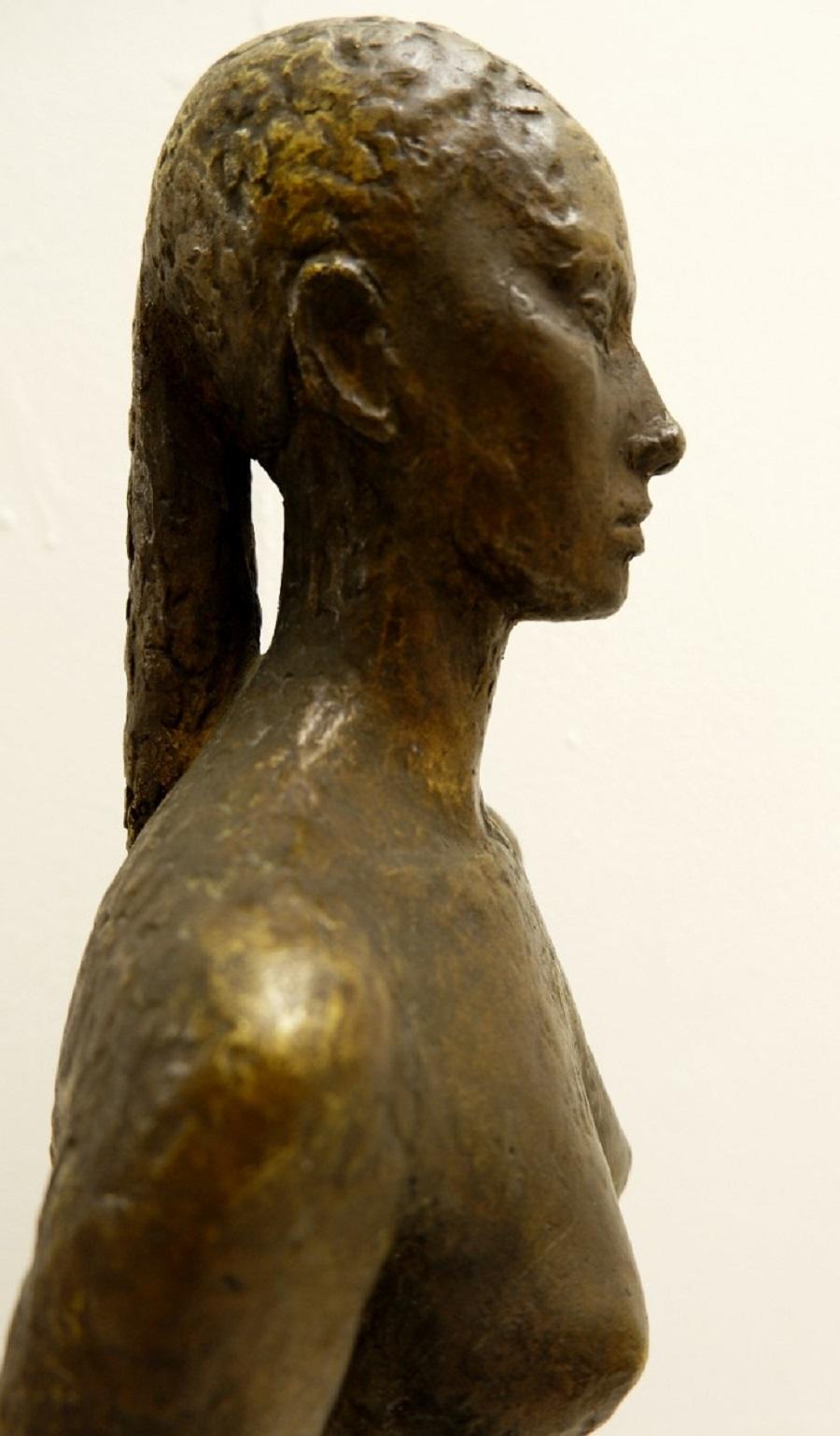 'Nu D'Anael' André Del Debbio Wax Bronze Casting, Valsuani Foundry, circa 1946 1