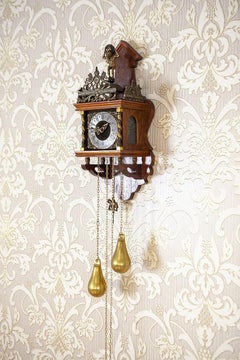 Nu Elck Syn Sin Wall Clock from the Early 20th Century
