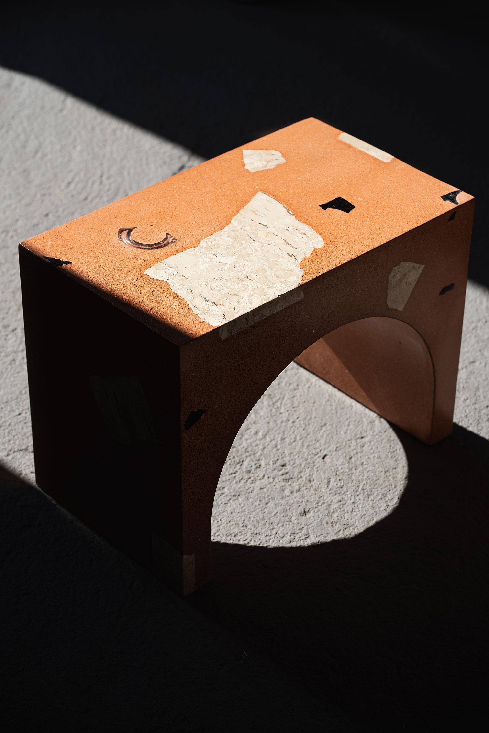 Terrazzo NU Stool For Sale