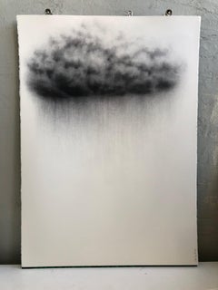 Nuage, Cloud, Charcoal on Paper, Contemporary Drawing, Clio Szeto