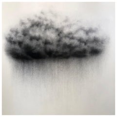 Nuage, Cloud, Charcoal on Paper, Contemporary Drawing, Clio Szeto