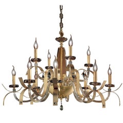 Nuage Gold Chandelier 12 Lights