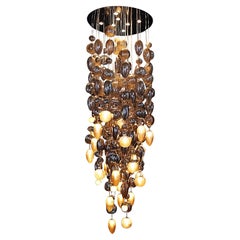 Nuage Mouth-Blown Glass Pendant Light