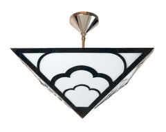 Nuages Art Deco Pendant by David Duncan Studio