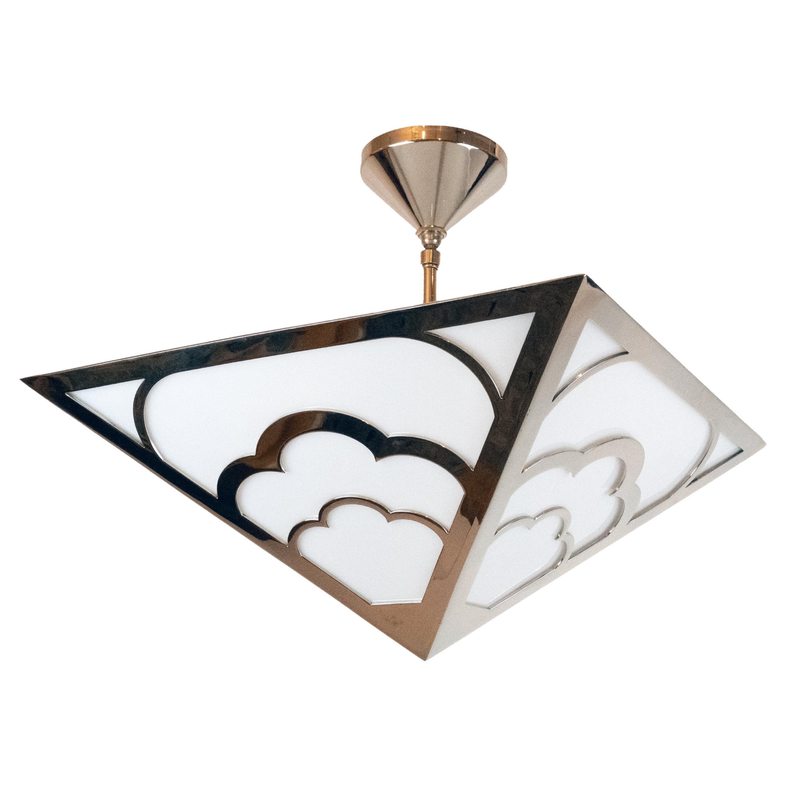 Colgante Art Déco Nuages de David Duncan Studio en venta
