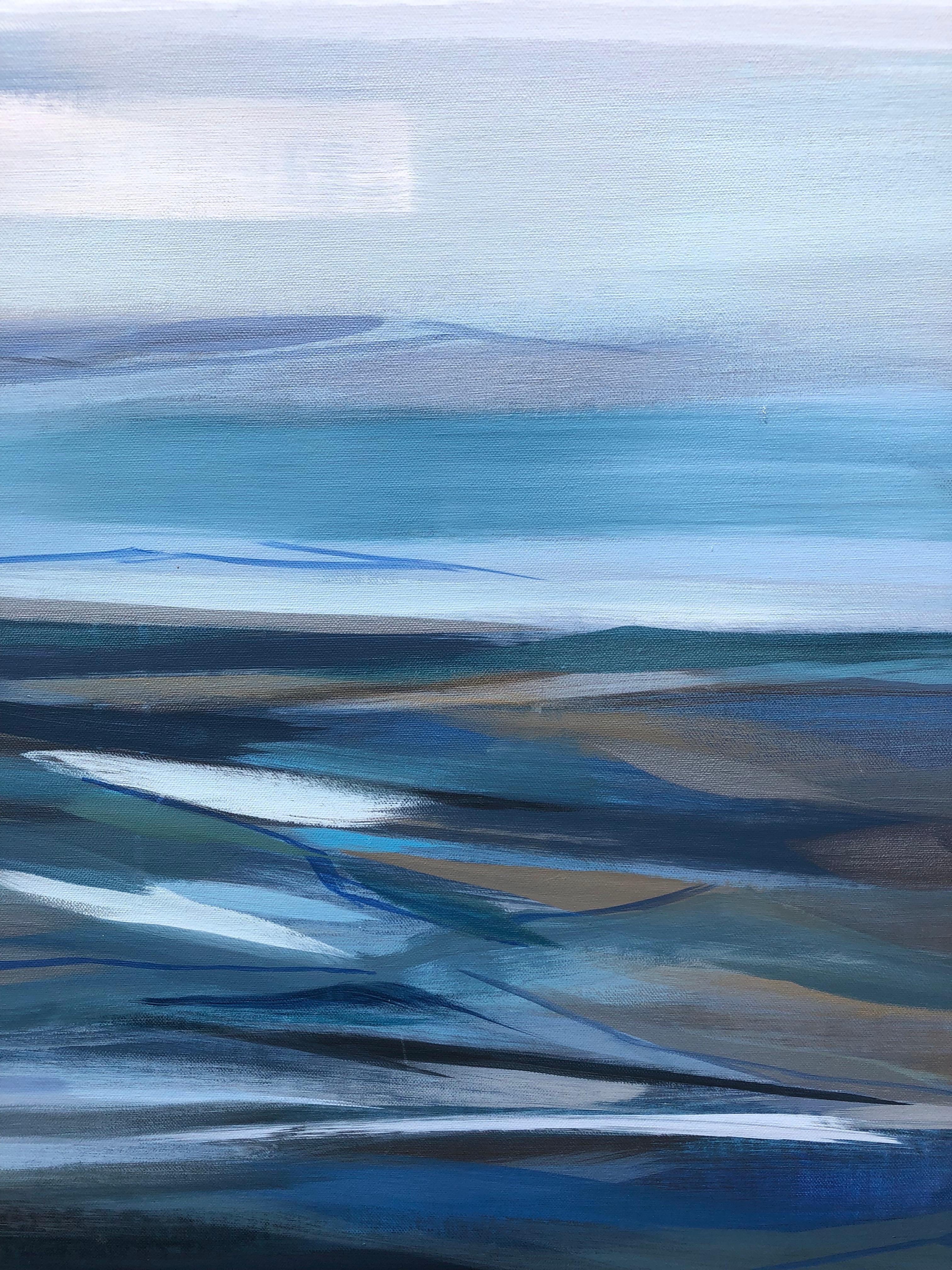 Late Sun, acrylic on canvas, 36