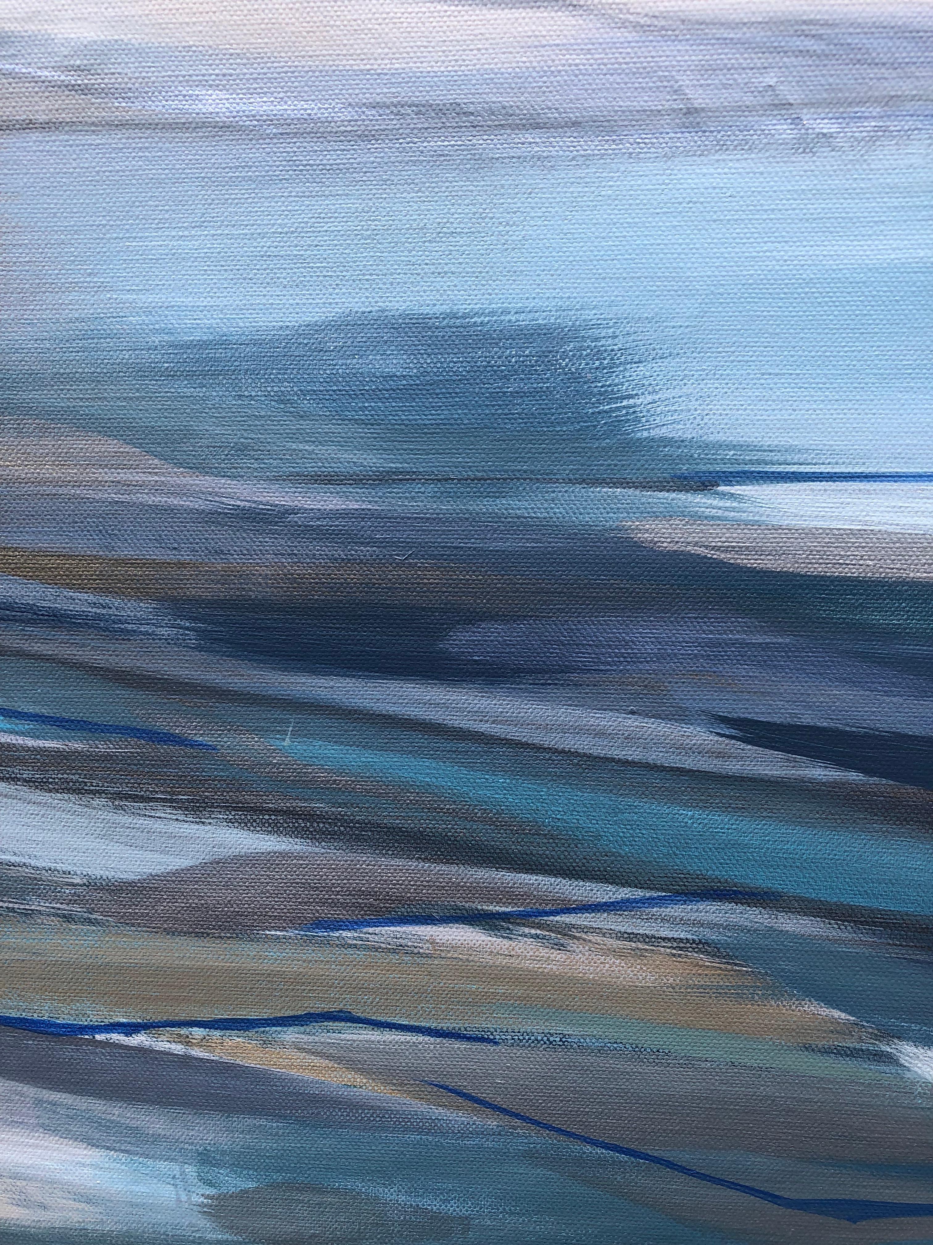 Late Sun, acrylic on canvas, 36
