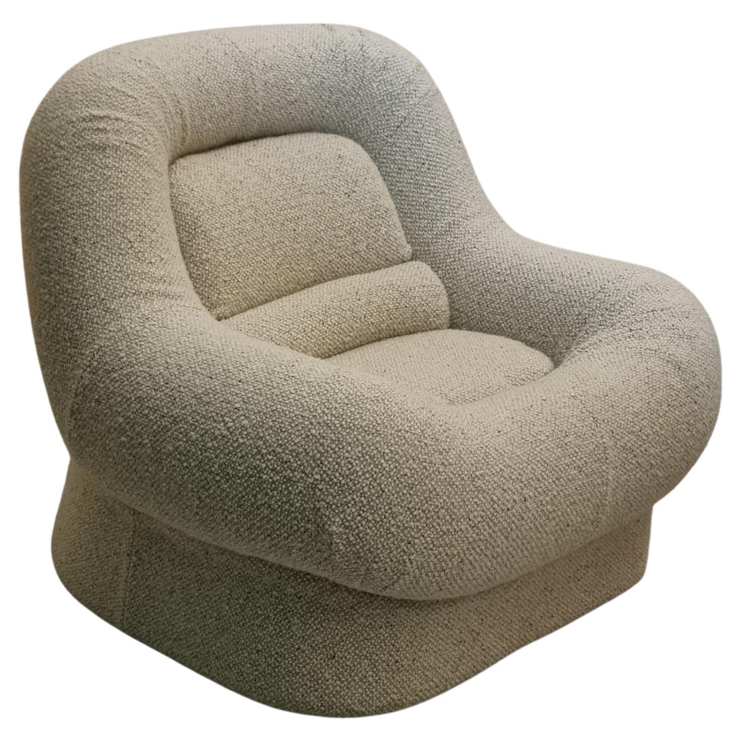 Fauteuil Nuava/Nuvola conçu par Emilio Guarnacci & Felix Padovano pour 1P 1969