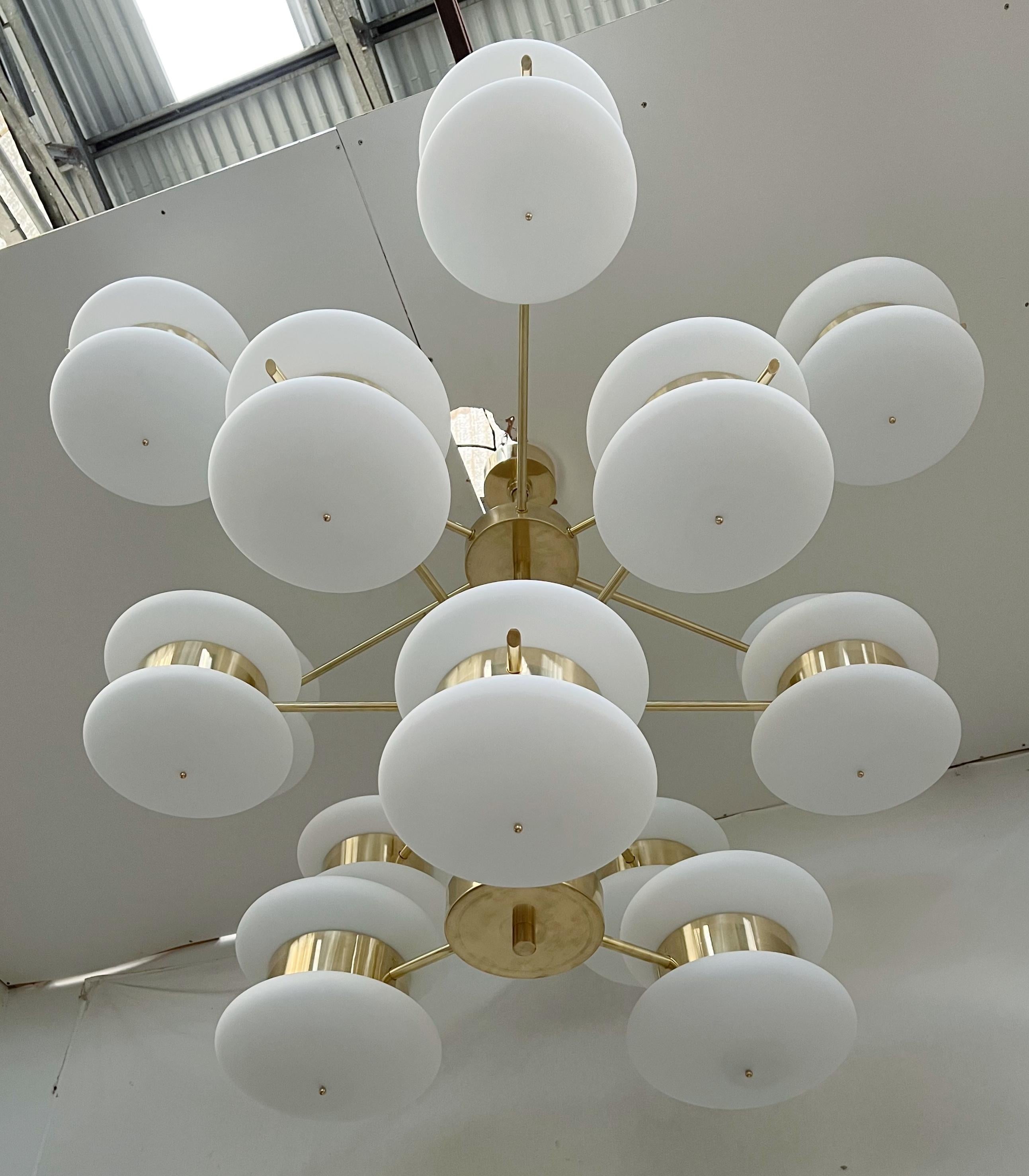 Contemporary Nube Chandelier by Fabio Ltd For Sale