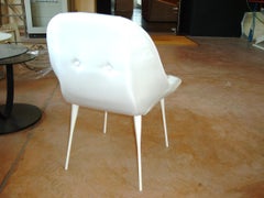 Sedia Nube Italia Fency Dinig in bianco di Marco Corti