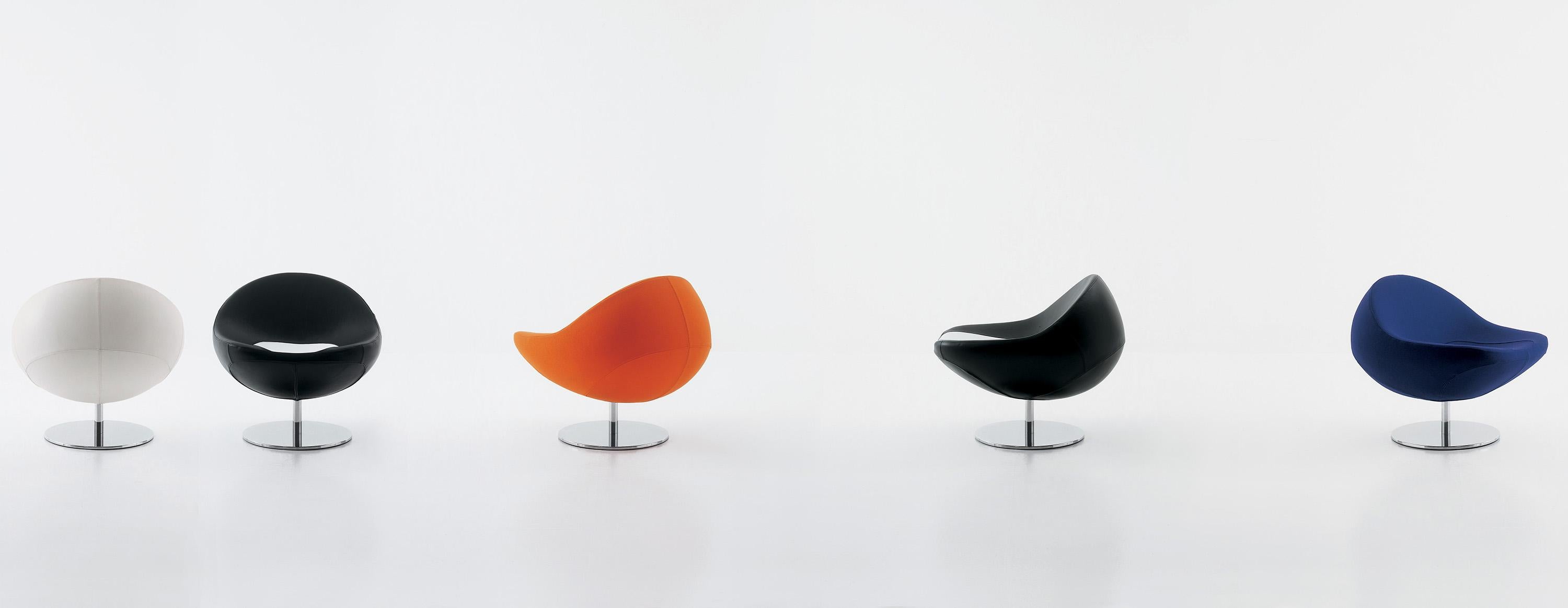 Nube Italia Gordon-Sessel in Schwarz von Kemistry of Style (Moderne) im Angebot