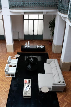 Sofá Nube Italia Harbor en tapicería crema by Marco Corti