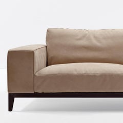Nube Italia Herry Sofa In Tan Leather By Carlo Colombo For Sale At 1stdibs
