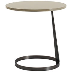 Table Nube Italia Rise en bois laqué brun clair de Marco Corti