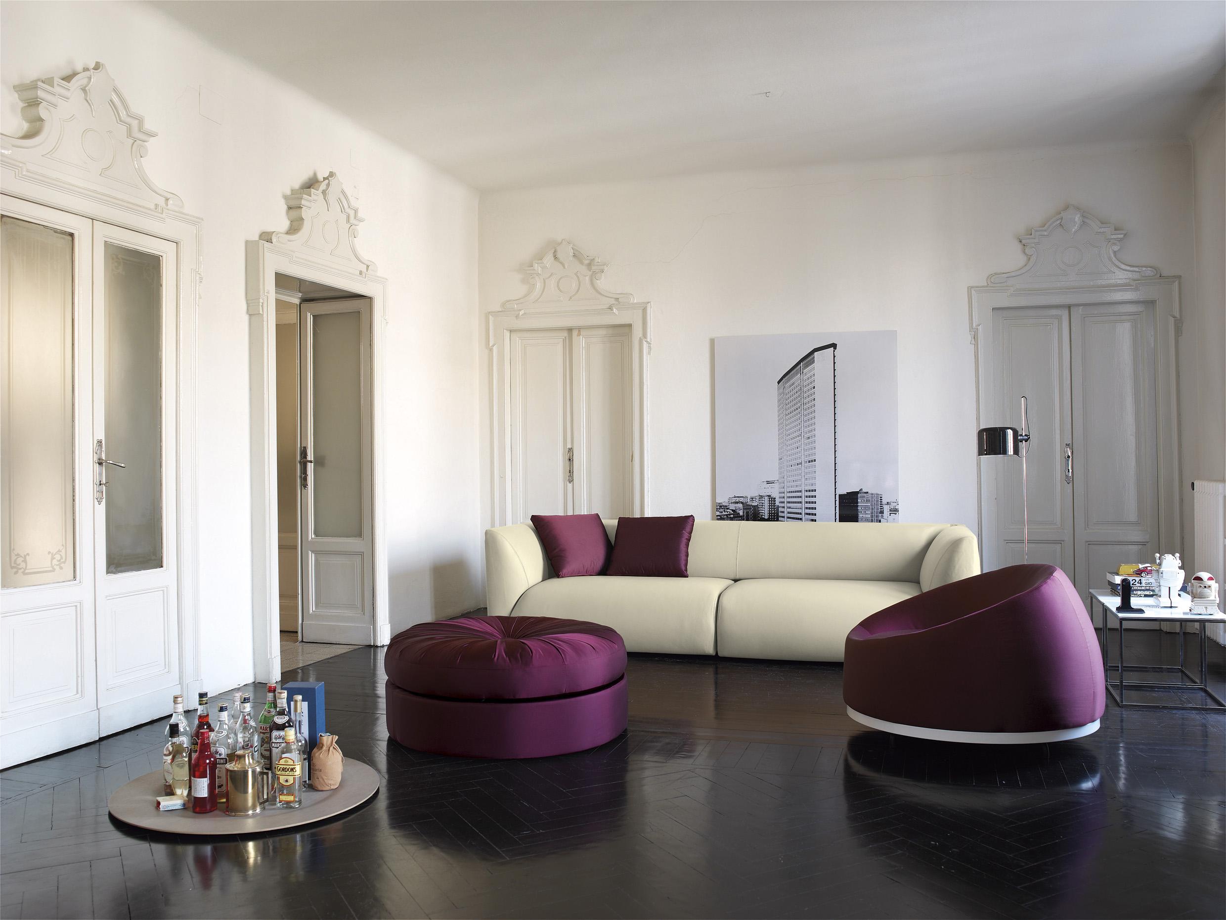 Nube Italia Sophie Sofa mit anthrazitgrauer Polsterung von Mario Ferrarini (Italienisch) im Angebot
