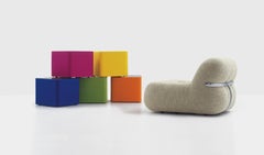 Silla de pista Nube Italia en tejido jaspeado by Kemistry of Style