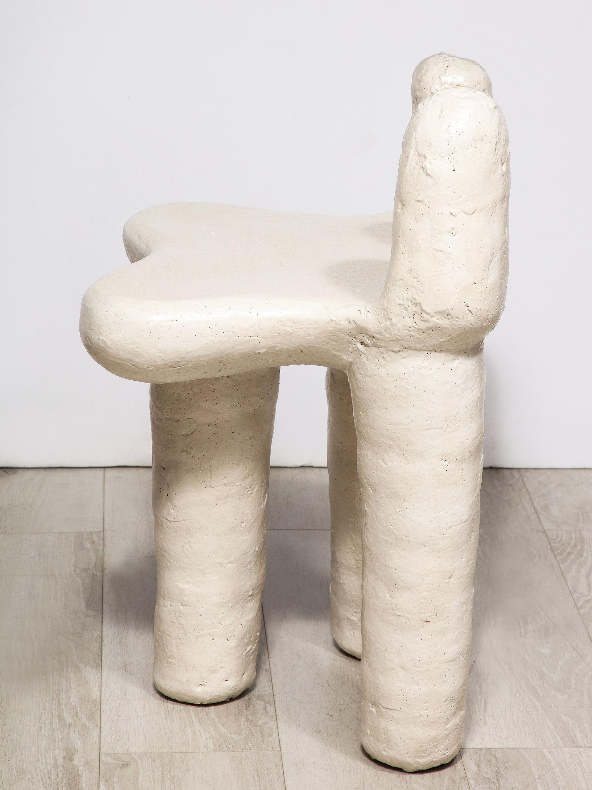 Ceramic Nube Seat by River Valadez For Sale