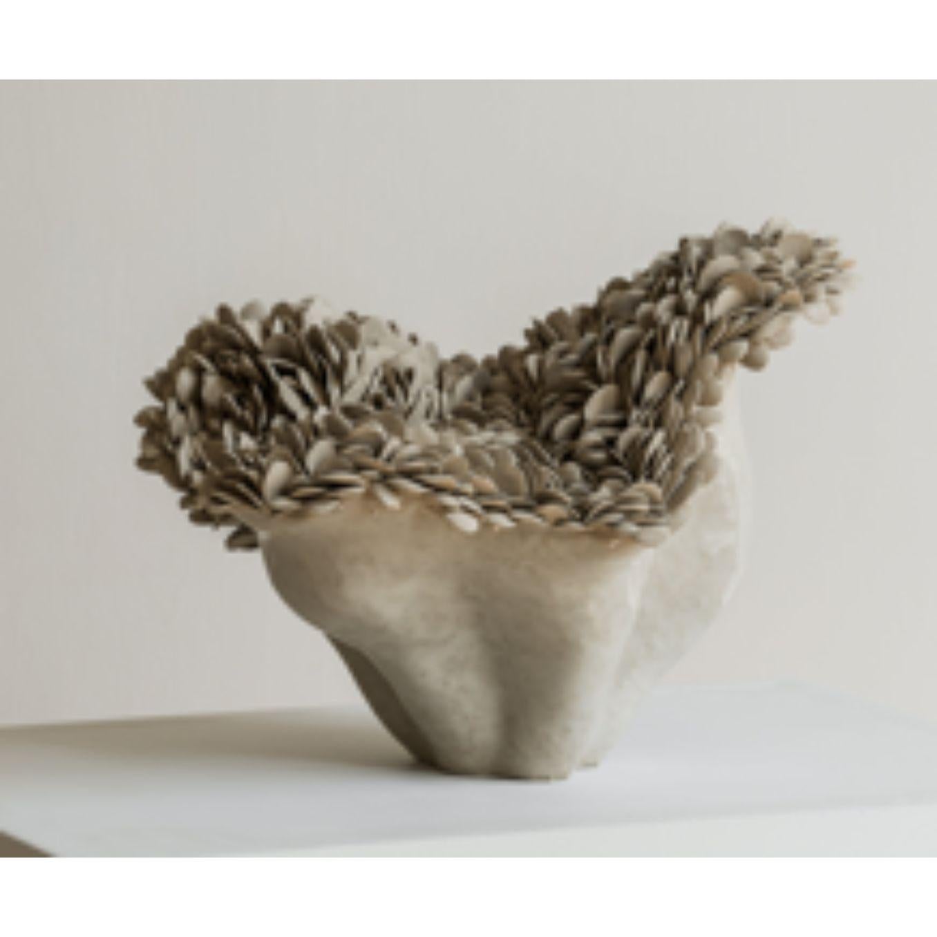 Nubes small sculpture by Hanna Heino
Dimensions: D 28 x W 32 x H 30 cm
Materials: Handbuilt, Stoneware Clay
Also available in different dimensions. 


Hanna Heino is a contemporary clay artist from Finland known for her delicate form language