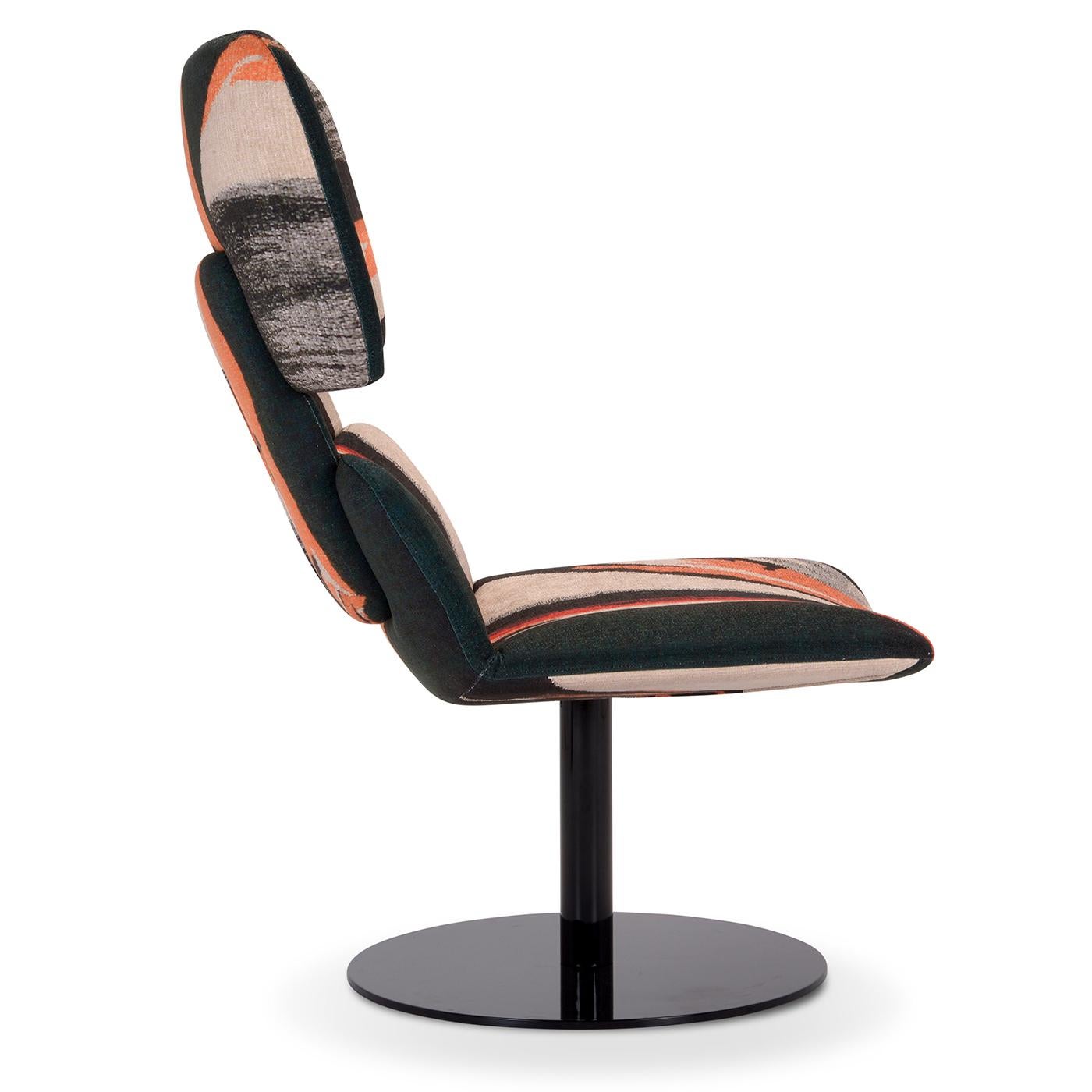 Nubia Einzigartiger drehbarer Sessel von Debonademeo Studio (21. Jahrhundert und zeitgenössisch) im Angebot