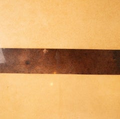 Nucci Valsecchi Parchment Coffee Table for TURA Milan, 1970s