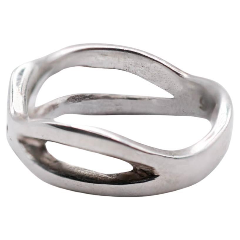 Anello Núcleo 1 in argento 925 di Ana Paula Flore in vendita