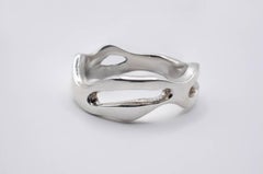 Núcleo 3 Ring in 925 Sterling Silver by Ana Paula Flores
