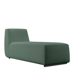 Nuda Green Chaise Longue By Simone Micheli