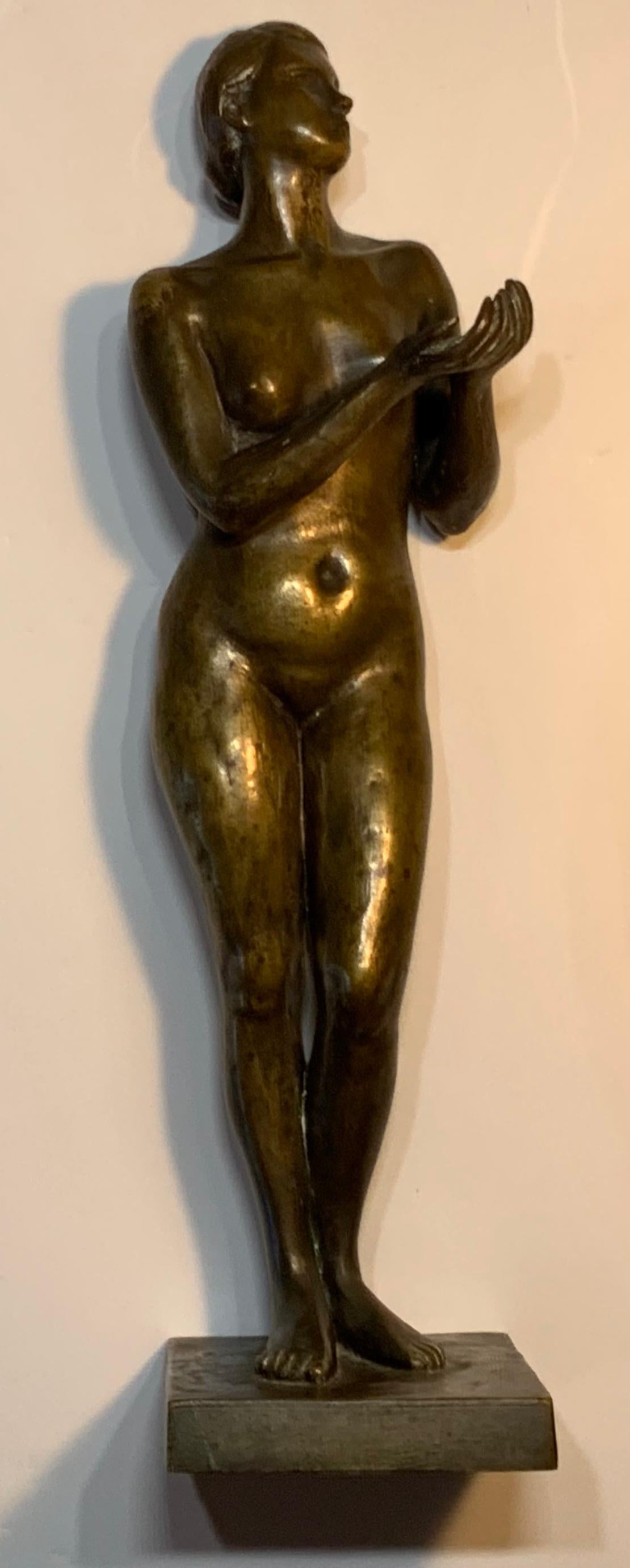 Nude Afrodite Somme Napoli Bronze Sculpture For Sale 3