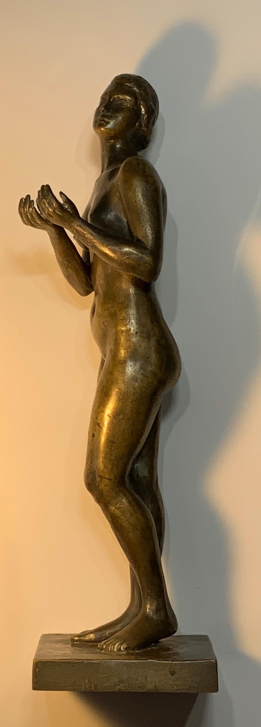 Nude Afrodite Somme Napoli Bronze Sculpture For Sale 4