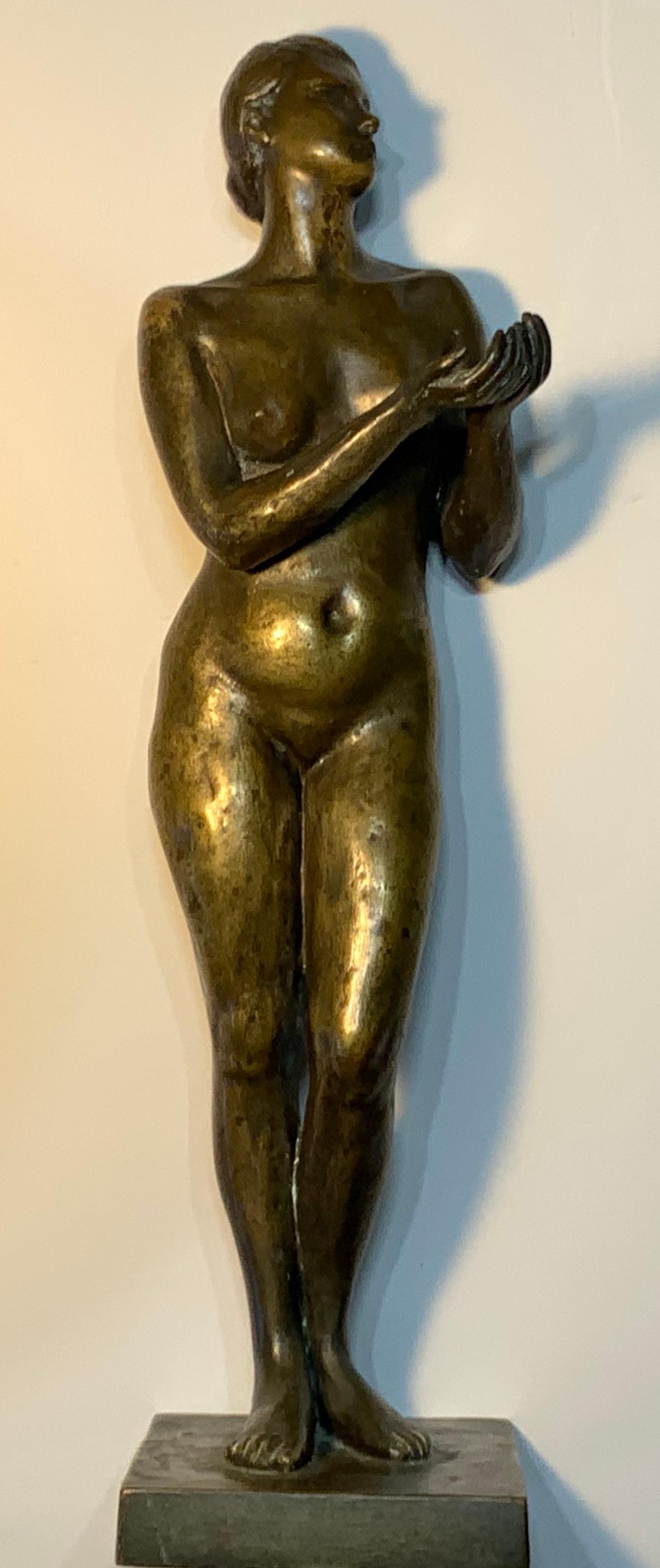 Nude Afrodite Somme Napoli Bronze Sculpture For Sale 1