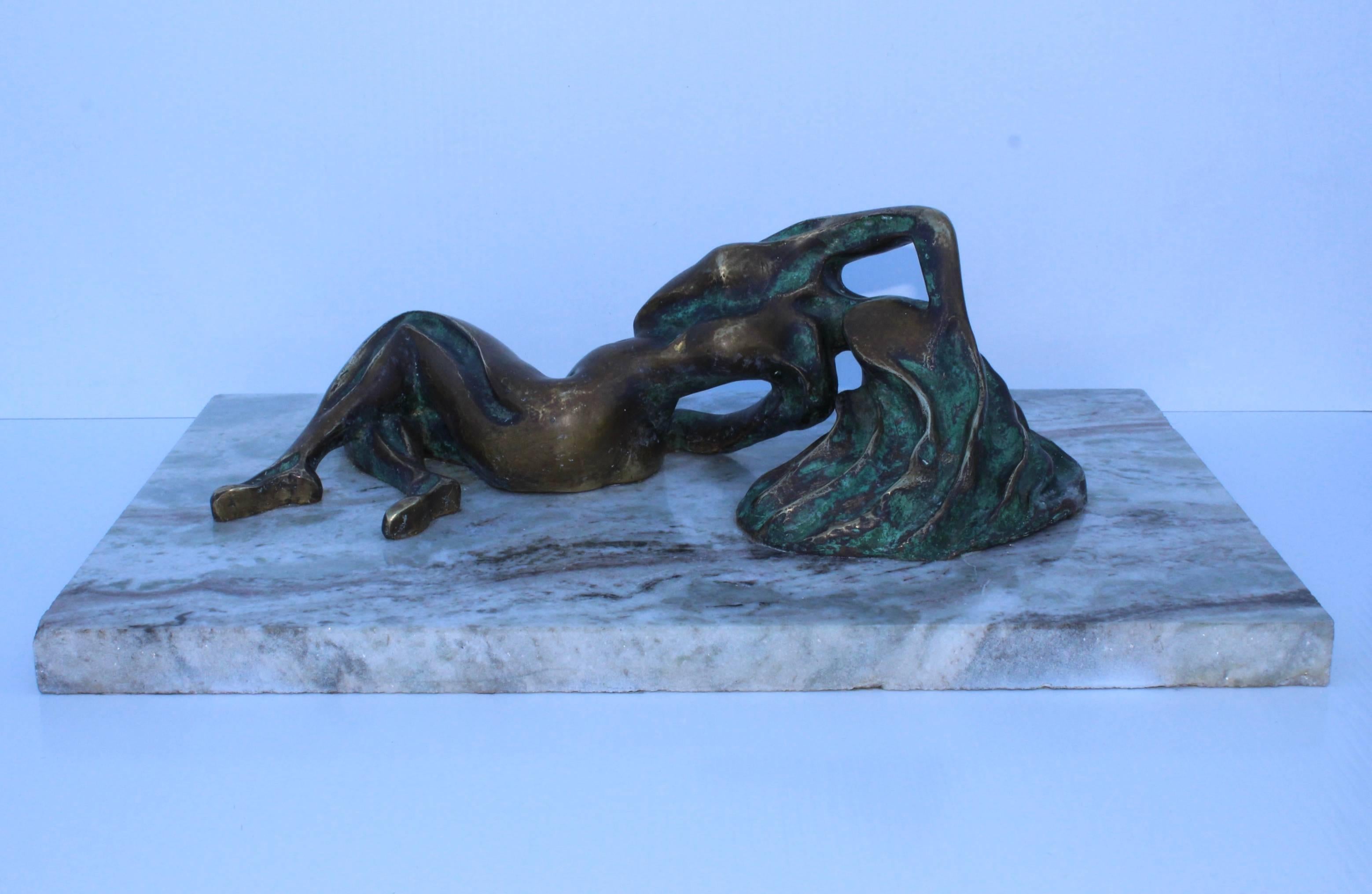 Nude Bronze Abstract Sculpture 8