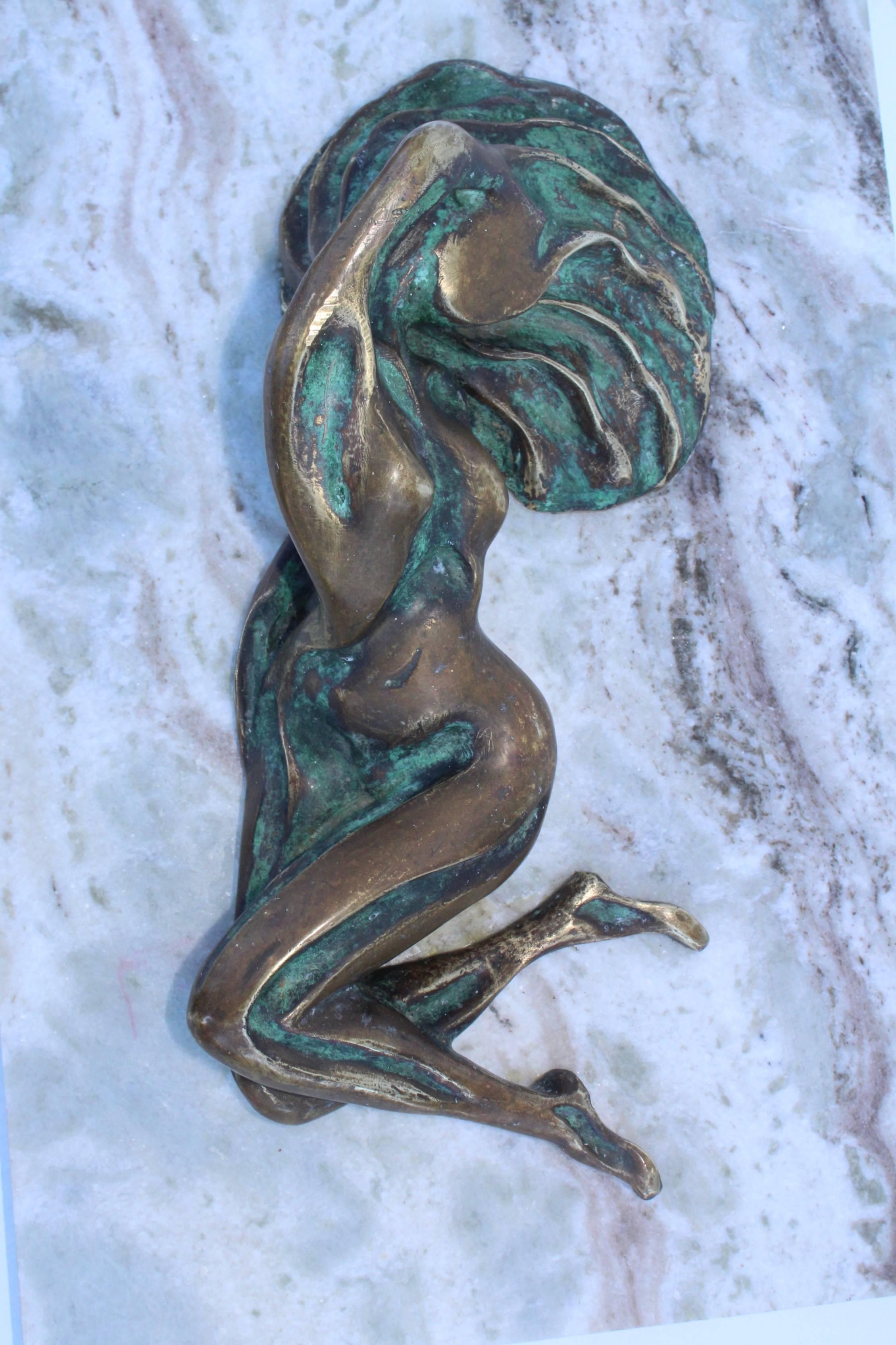 Nude Bronze Abstract Sculpture 1