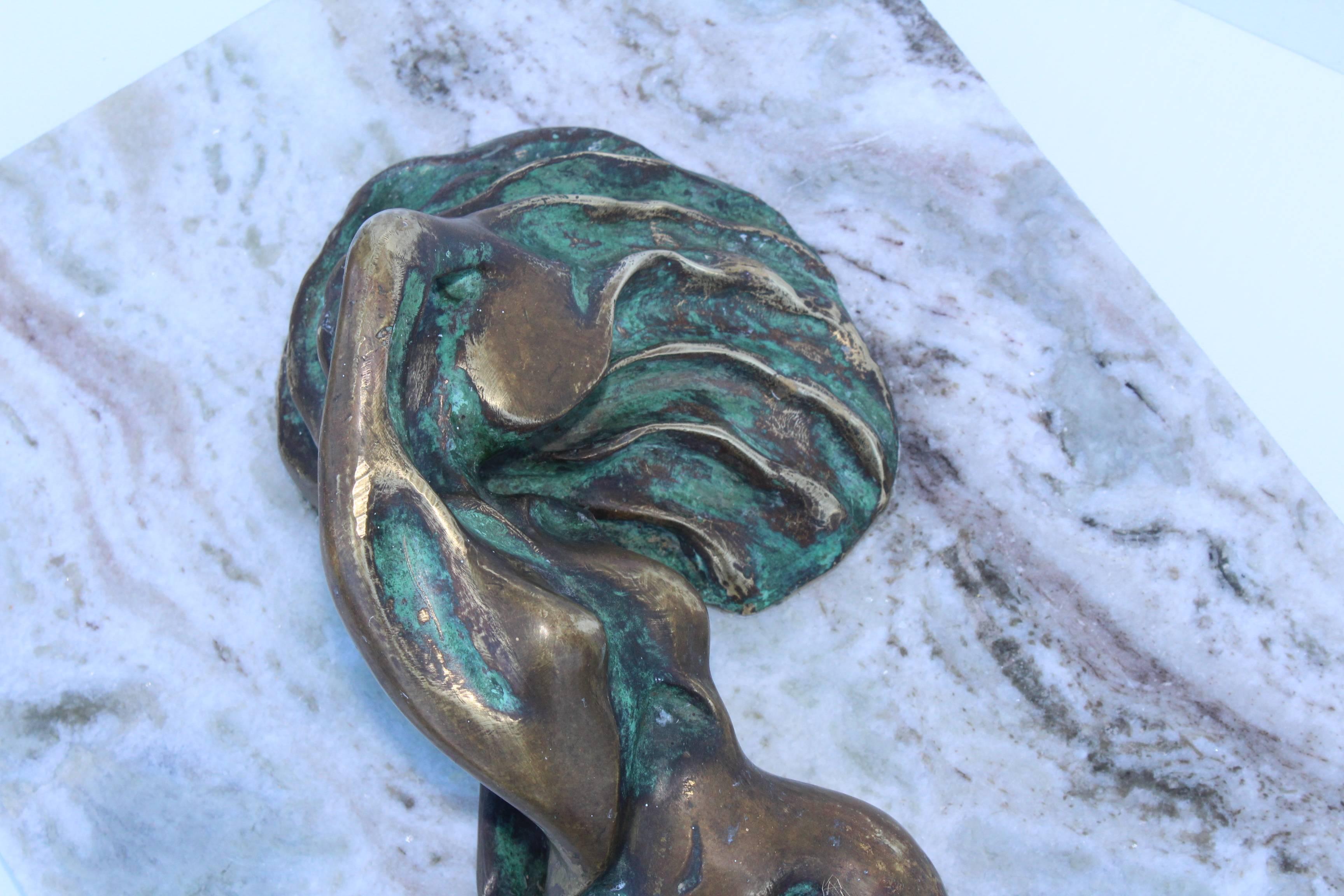 Nude Bronze Abstract Sculpture 2