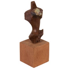 Nude Bronze Abstract Sculpture