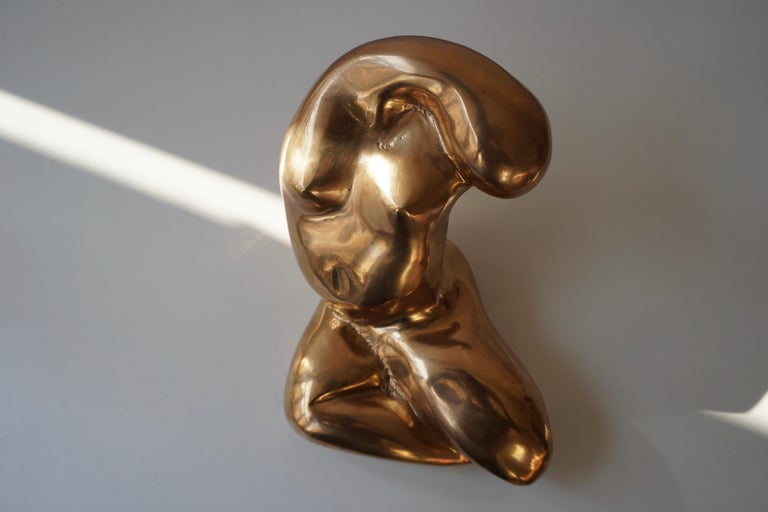 Italian Nude Bronze Sculpture For Sale