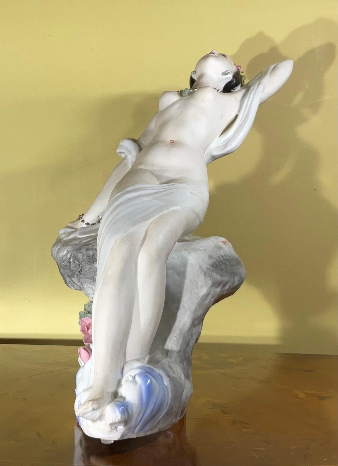 Nude ceramic Oriental Women Figure For Sale 2