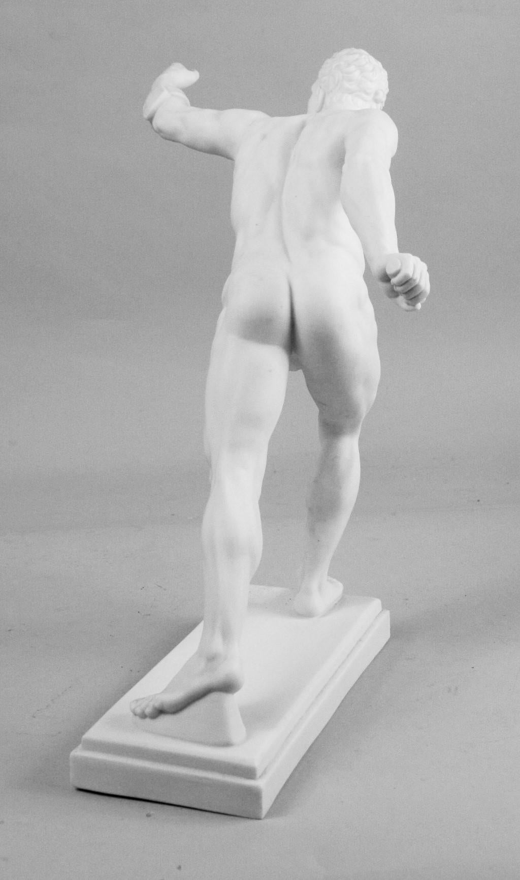 Nude Classical Greek Runner Sculpture 5