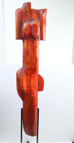 Nu - Sculpture en bois contemporaine d'Eszter Szabó