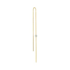 Nude Diamond Pull Through Earring '0.10carat'