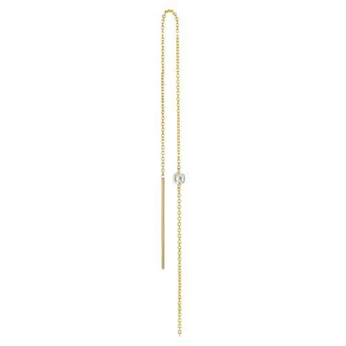 Nude Diamond Pull Through Earring '0.10carat' For Sale