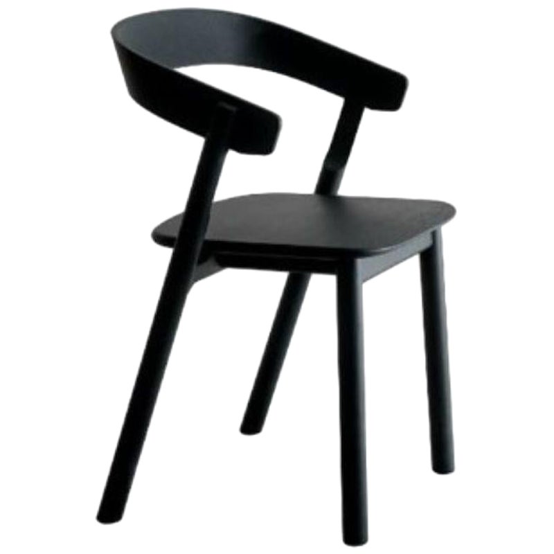 Nude Dining Chair, Black by Made by Choice For Sale